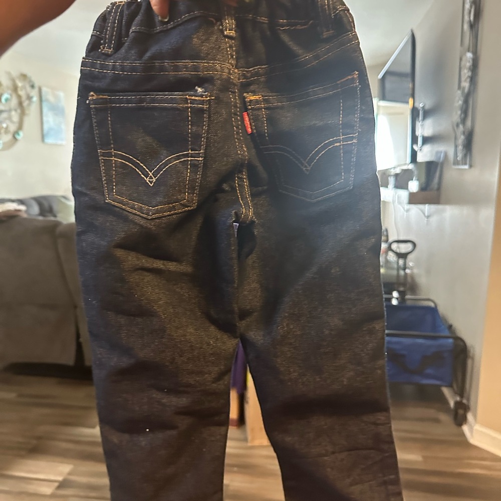 Levi's Kids Navy Blue Jeans